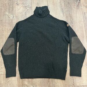 Fjallraven Dark Green Turtleneck Sweater
